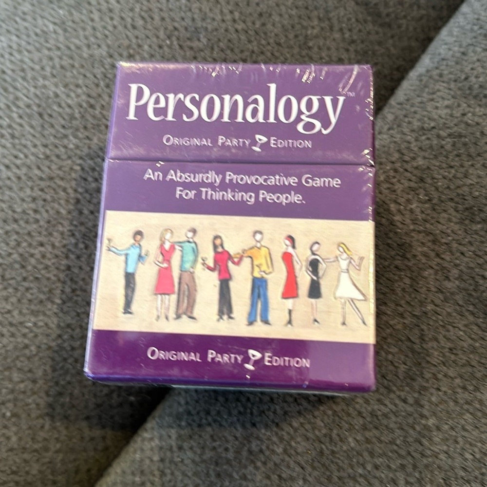 Personalogy Card Game. New in sealed box.  How well do you know your friends?